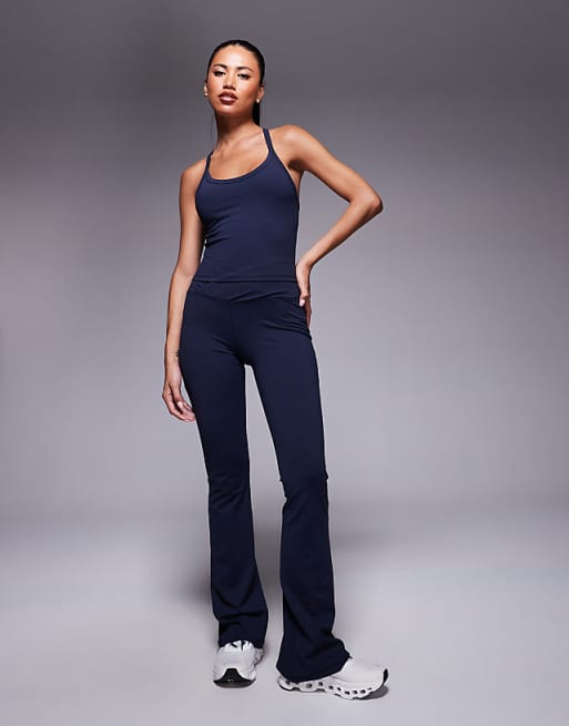4505 Icon Soft Touch Yoga Co-ord In Midnight Navy