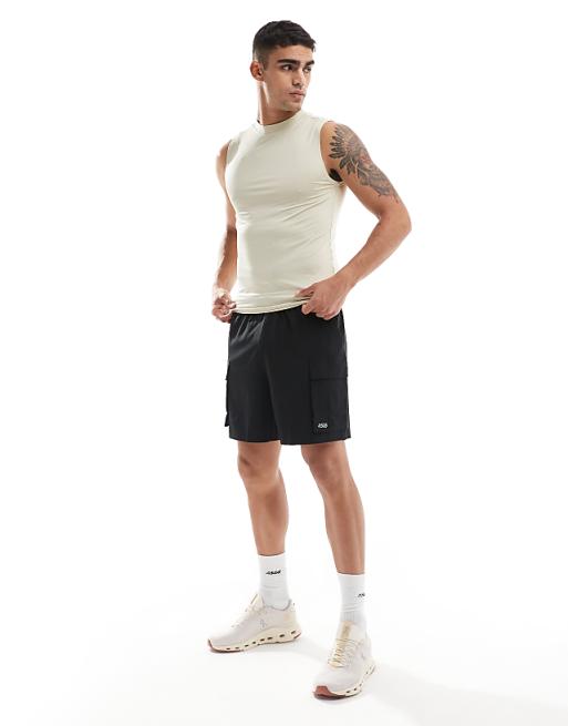 4505 Icon Training Shorts With Cargo Pockets And Quick Dry In Black
