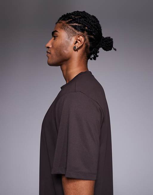 4505 Icon Training T-shirt With Quick Dry 2 Pack In Coffee And Graphite