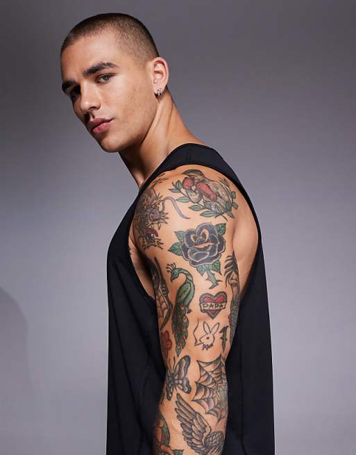 4505 Icon Training Vest With Racer Back In Black