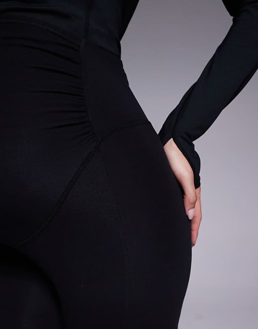 4505 Maternity Icon Soft Touch High Waist Slim Kick Yoga Legging In Black