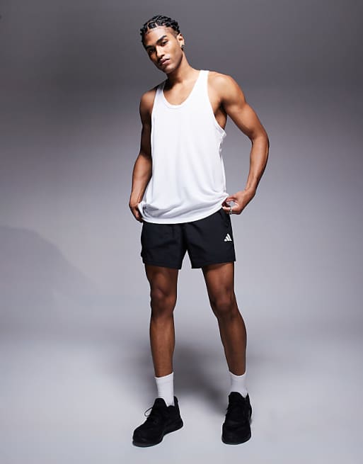 4505 Quick Dry Mesh Running Vest In White
