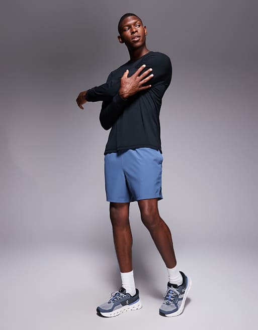 4505 Quick Dry Performance Jersey Long Sleeve Training Top In Black