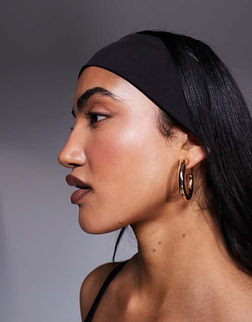 4505 running headband in black