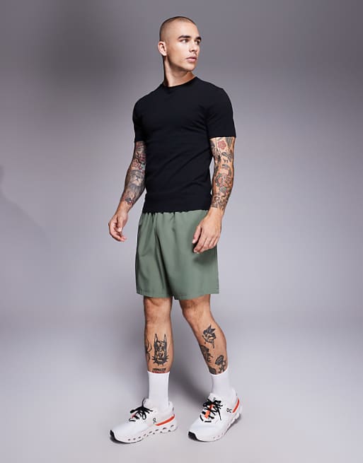 4505 Shrunken Fit Cotton Training Baby Tee With Quick Dry Finish In Black