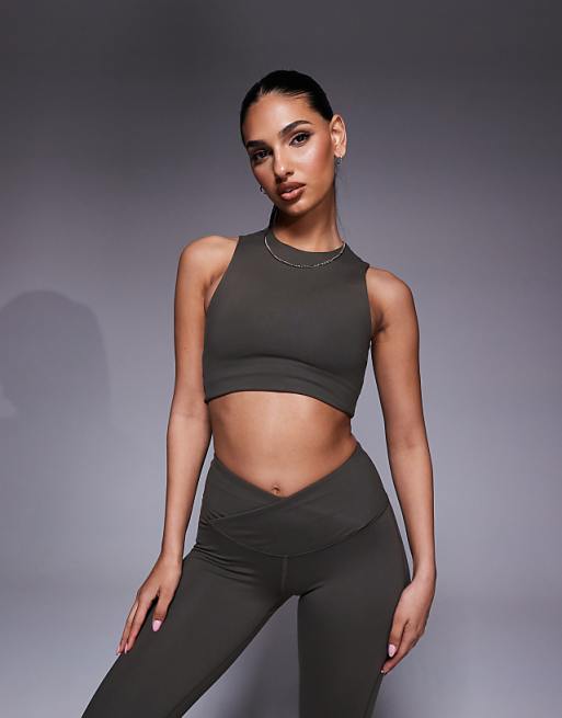 4505 Soft Touch Co-ord In Dark Olive