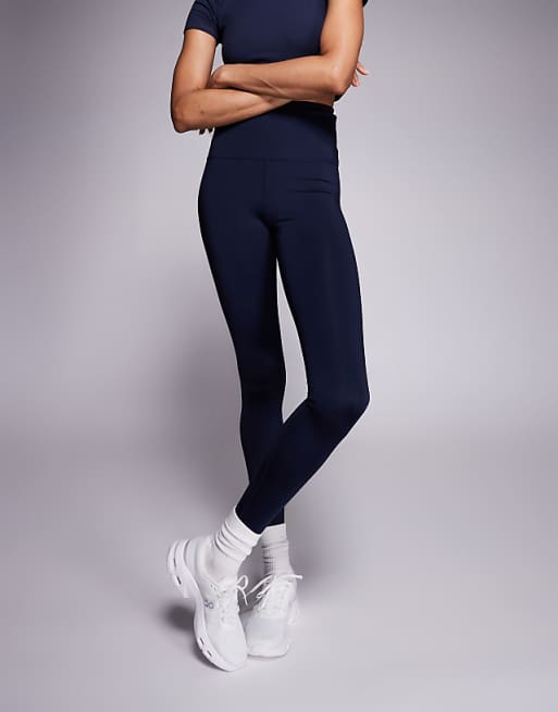 4505 Tall Icon Active Bum Sculpt High Waist Gym Legging With Inner Pocket In Deep Navy