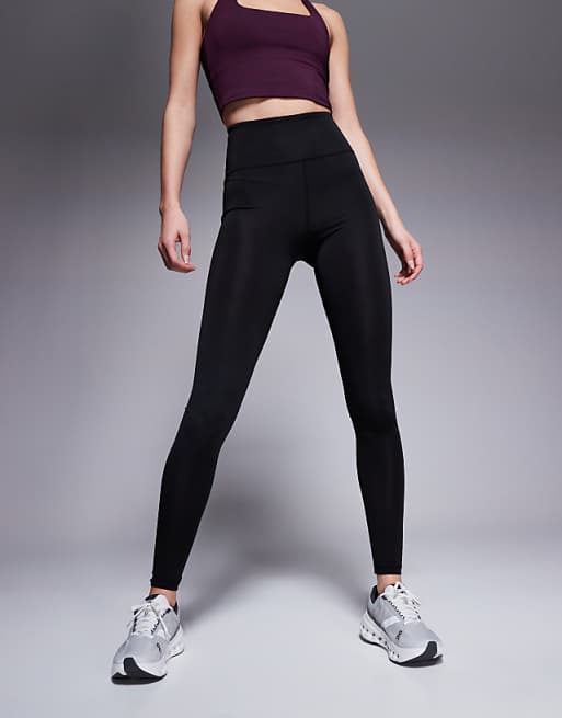 4505 Tall Icon active bum sculpt high waist gym legging with inner pocket in black