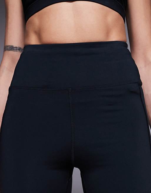 4505 Tall Icon Active Tie Waist Run Legging With Phone Pocket In Black