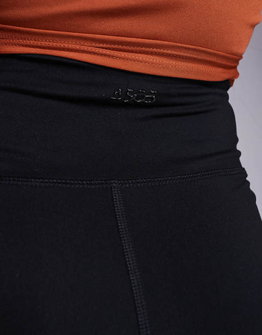 4505 Tall Icon Soft Touch High Waist Slim Kick Yoga Legging In Black