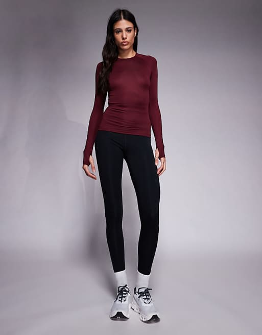 4505 Tall Icon soft touch high waist yoga legging in black