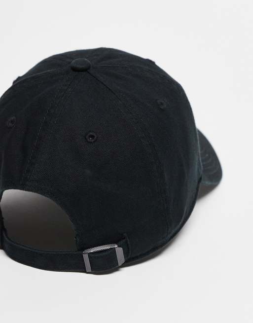 47 Brand Mini NY Yankees Clean Up Cap In Washed Black