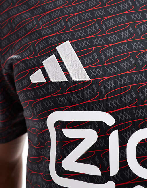 Adidas Football Ajax Amsterdam Pre-match Jersey In Black