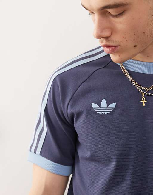 Adidas Football Argentina Anniversary T-shirt In Navy
