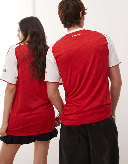 Adidas Football Arsenal Home Shirt 25/26 In Red And White