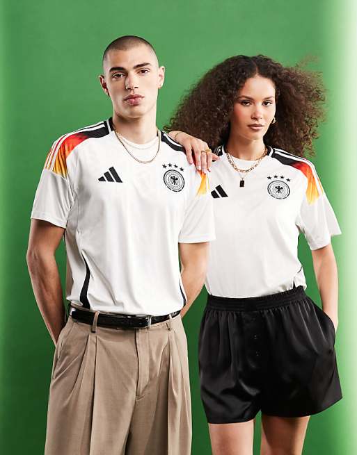 adidas Football Euro 2024 Germany home shirt in white
