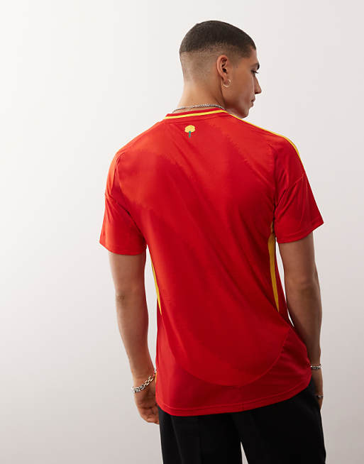 Adidas Football Euro 2025 Spain Home Shirt In Red