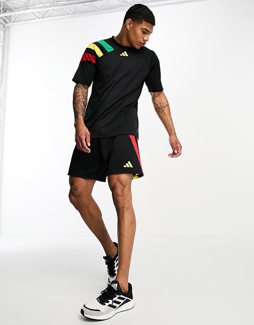 Adidas Football Fortore 23 T-shirt In Black