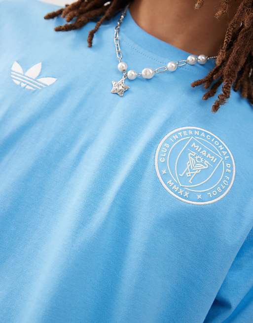 Adidas Football Inter Miami 25/26 T-shirt In Blue