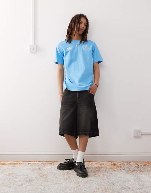 Adidas Football Inter Miami 25/26 T-shirt In Blue