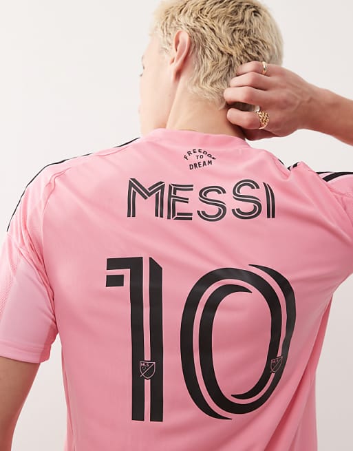 Adidas Football Inter Miami Home Jersey In Pink