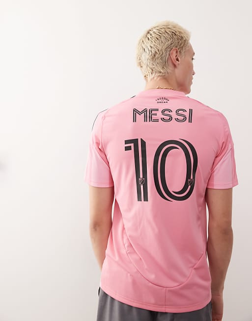 Adidas Football Inter Miami Home Jersey In Pink
