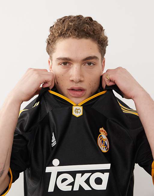 Adidas Football Real Madrid 99 Away Shirt In Black