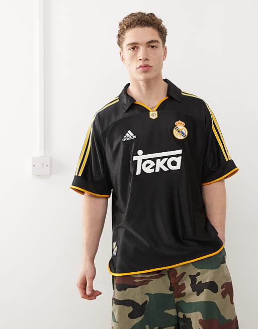Adidas Football Real Madrid 99 Away Shirt In Black