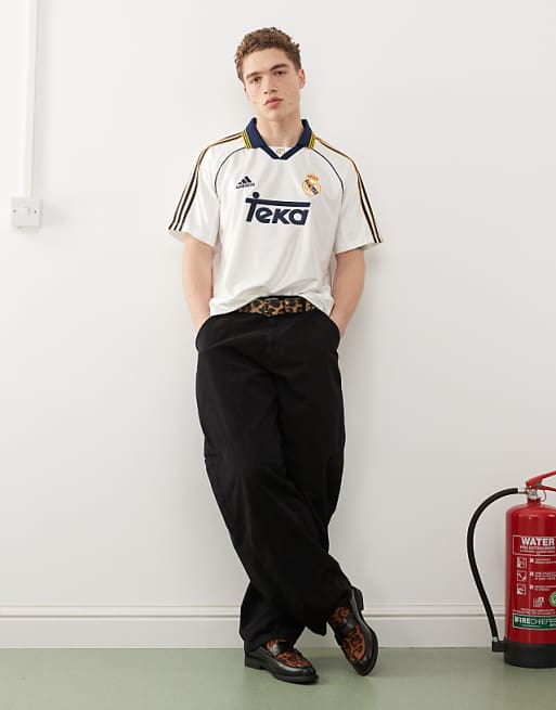 Adidas Football Real Madrid 99 Home Shirt In White