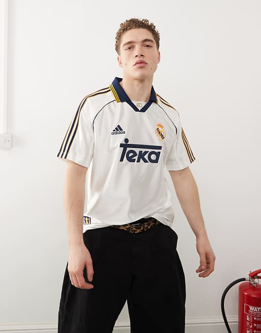 adidas Football Real Madrid 99 home shirt in white