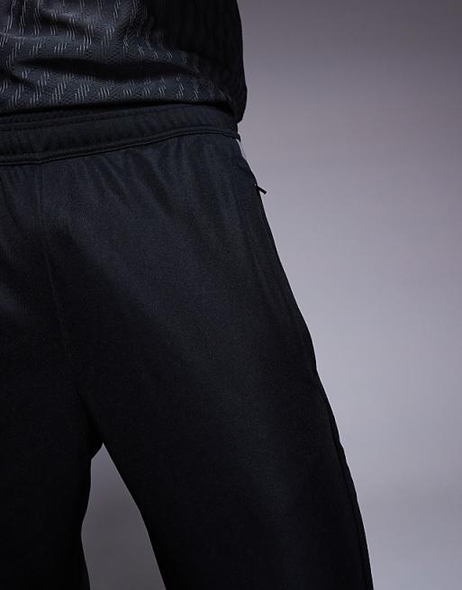 Adidas Football Squadra Joggers In Black And Red