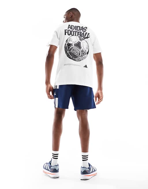 Adidas Football Tango History Graphic Tee In White