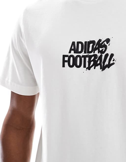 Adidas Football Tango History Graphic Tee In White