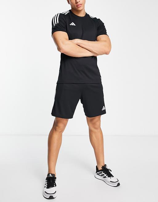 Adidas Football Tiro 23 Shorts In Black And White