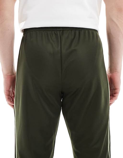 Adidas Football Tiro 25 Essentials Training Pants In Night Cargo / Tent Green / Imp