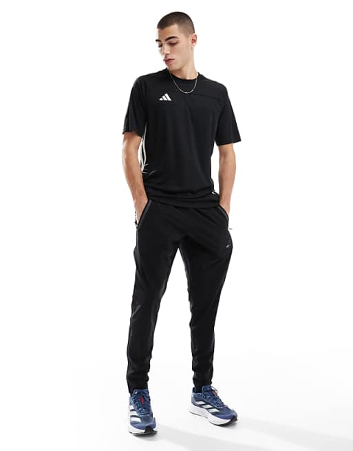adidas Football Tiro 25 joggers in black