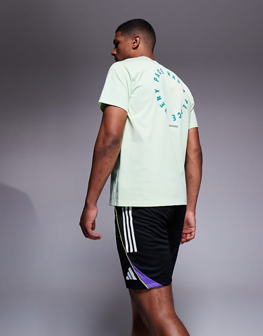 Adidas Football Tiro 25 T-shirt In Black And White