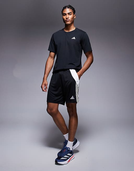 adidas Football Tiro shorts in black