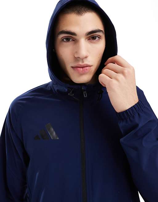Adidas Football Tiro25 Jacket In Navy
