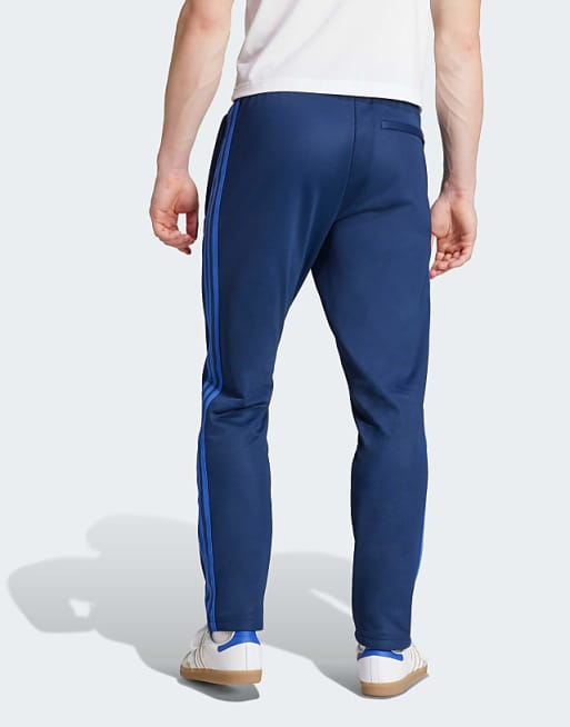 adidas Originals Olympique Lyonnais anniversary track pants in navy