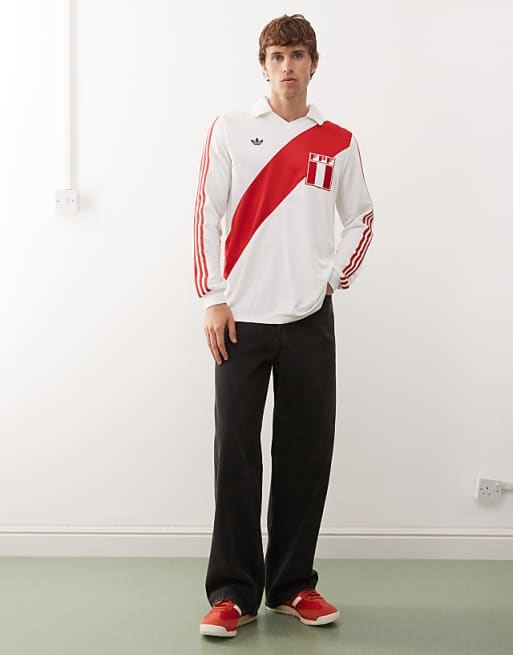 Adidas Originals Peru 1978 Jersey In White