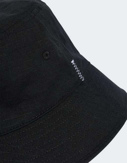 Adidas Performance All Blacks Bucket Hat In All Black