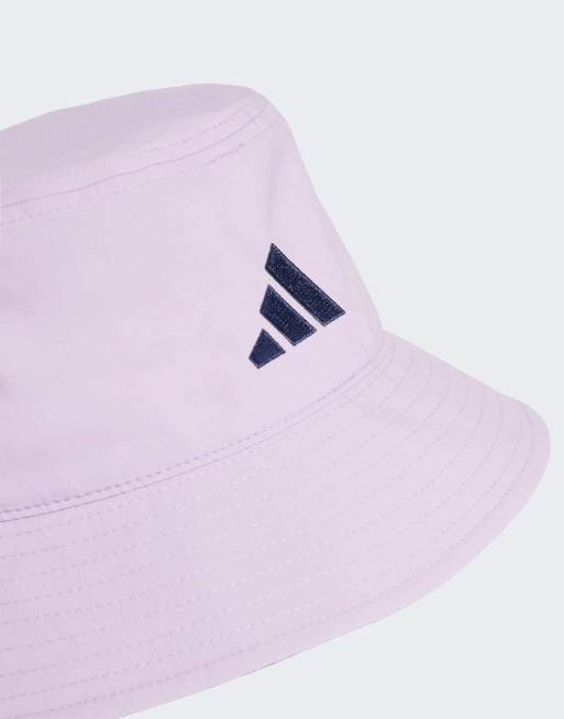 Adidas Performance France Bucket Hat In Powder Plum