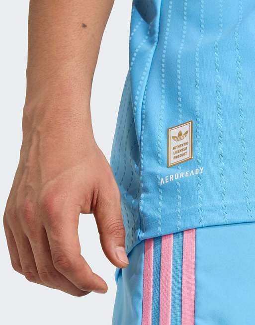 Adidas Performance Inter Miami Cf 25/26 Third Authentic Jersey In Semi Blue Burst