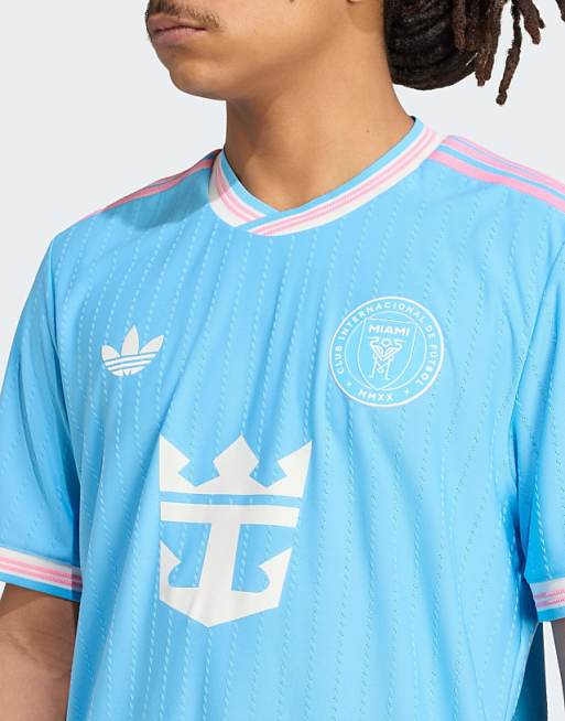 Adidas Performance Inter Miami Cf 25/26 Third Authentic Messi Jersey In Semi Blue Burst