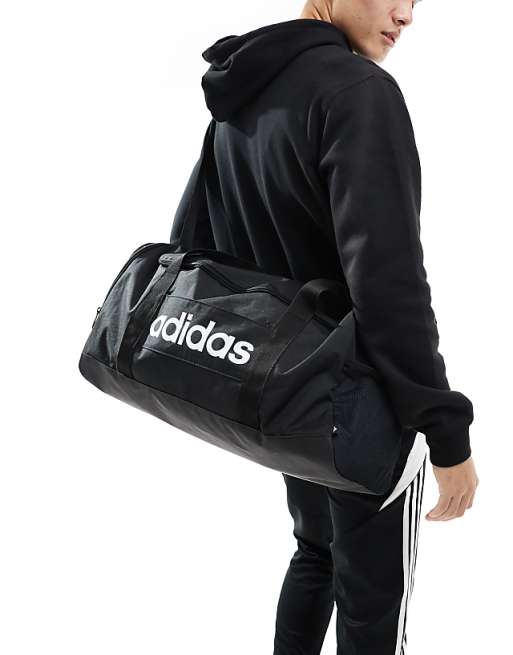 Adidas Performance Linear Duffel Medium In Black