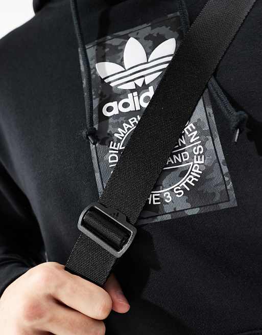 Adidas Performance Linear Duffel Medium In Black
