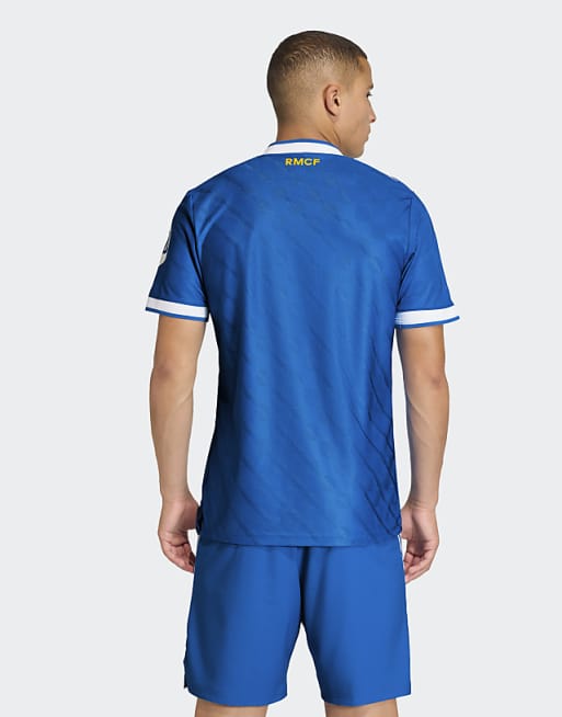 Adidas Performance Real Madrid 25/26 Third Authentic Jersey In Blue Bird