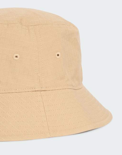 Adidas Performance Sportswear Classic Bucket Hat In Warm Sandstone / Black