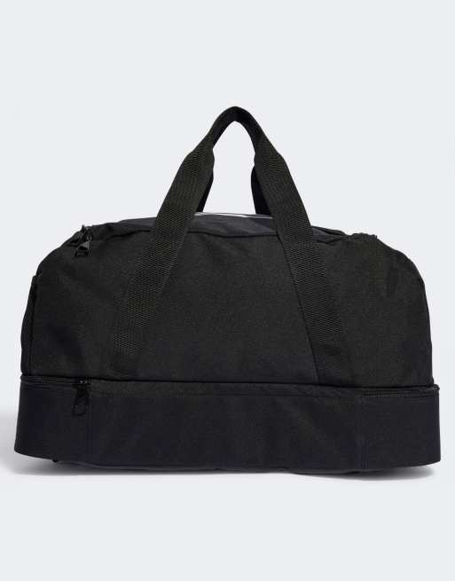 Adidas Performance Tiro League Duffel Bag Small In Black / White